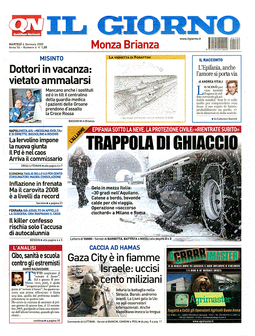 Il Giorno 06/01/2009